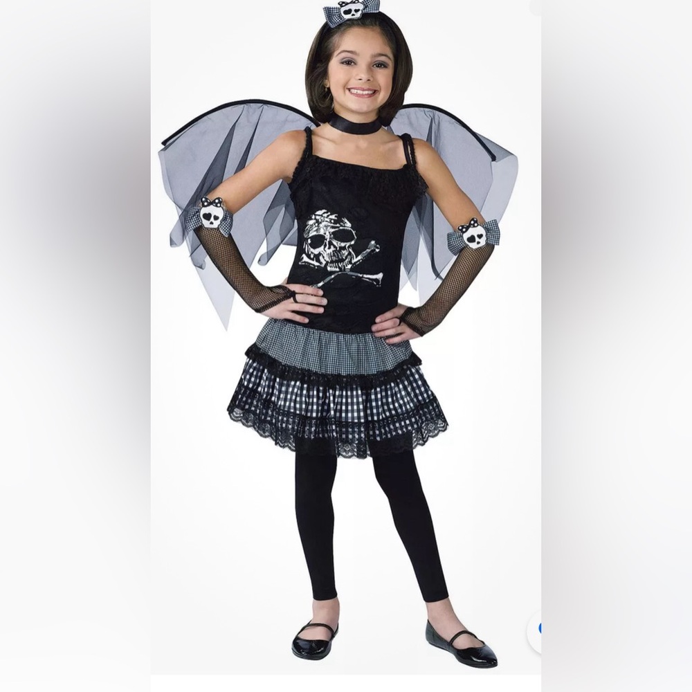Vintage Totally Ghoul Fairy child costume. NWT med 8-10